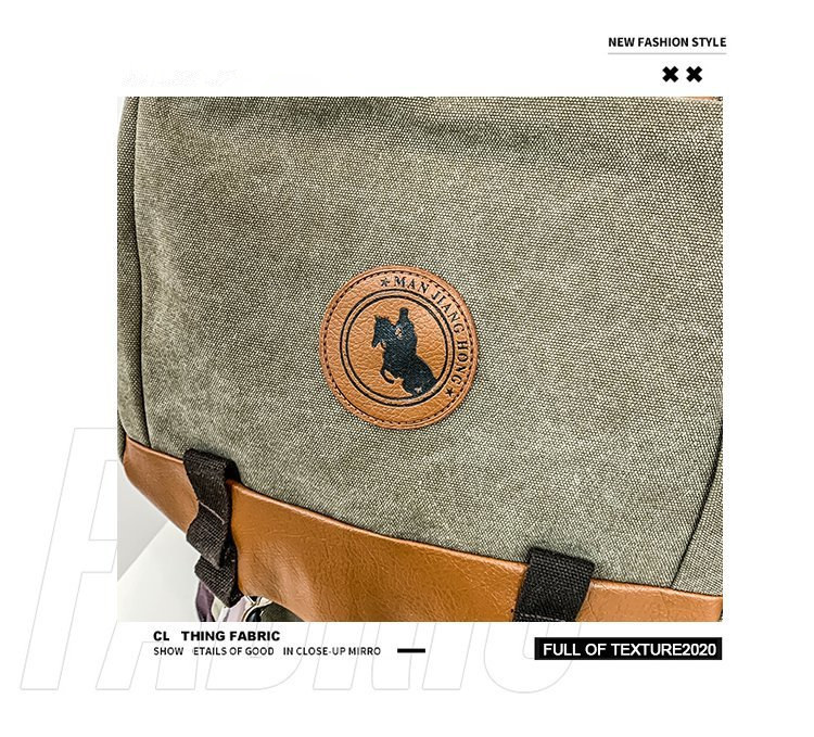 Men's and Women's Backpack Fashion Trend Canvas Backpack Youth Computer Backpack College Students Bag Leisure Travel Bag Men's and Women's Backpack Fashion Trend Canvas Backpack Youth Computer Backpack College Students Bag Leisure Travel Bag