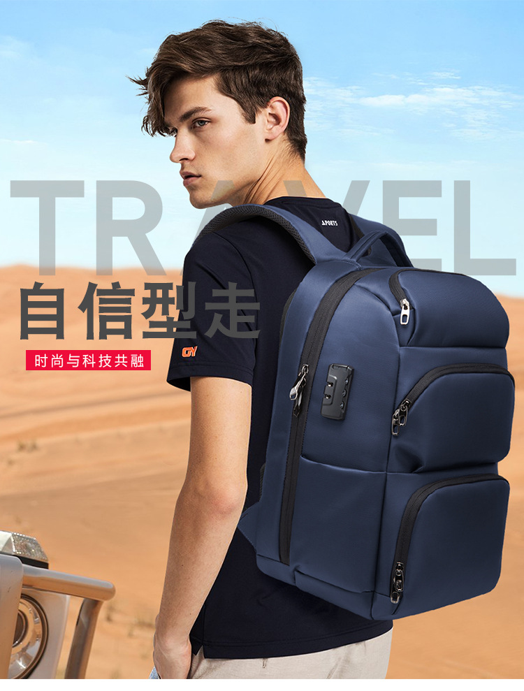 DC CrossBorder New MultiFunction Business Backpack Male USB Large Capacity Computer Bag Gift Student AntiTheft Backpack DC CrossBorder New MultiFunction Business Backpack Male USB Large Capacity Computer Bag Gift Student AntiTheft Backpack