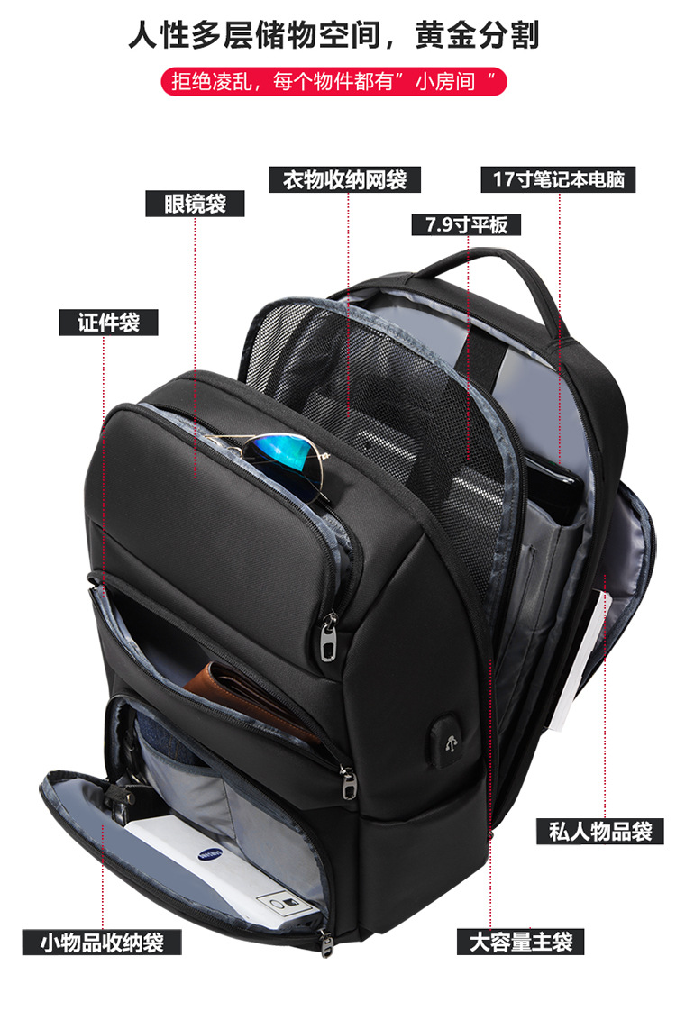 DC CrossBorder New MultiFunction Business Backpack Male USB Large Capacity Computer Bag Gift Student AntiTheft Backpack DC CrossBorder New MultiFunction Business Backpack Male USB Large Capacity Computer Bag Gift Student AntiTheft Backpack