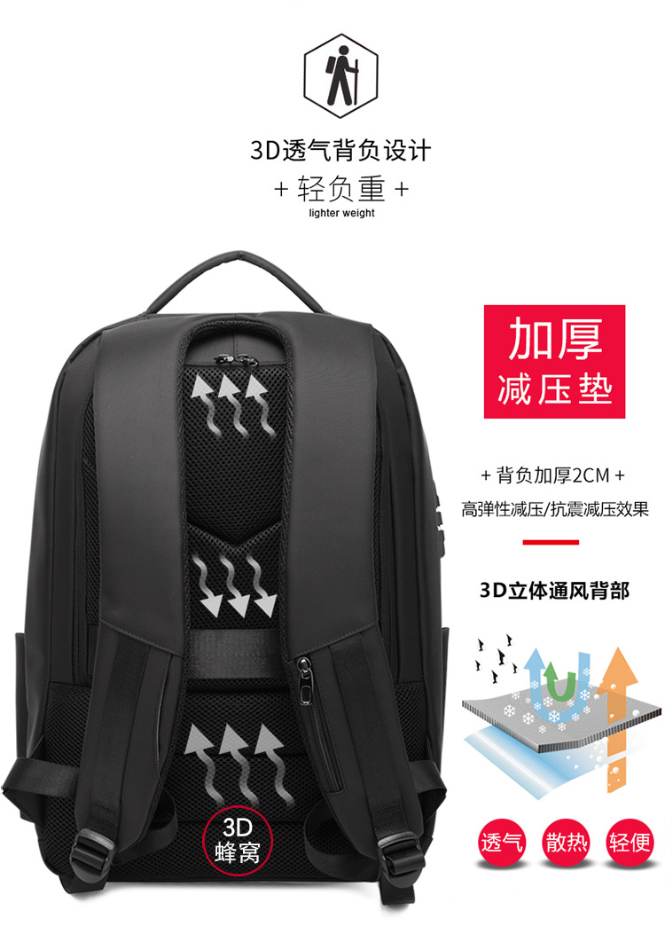 DC CrossBorder New MultiFunction Business Backpack Male USB Large Capacity Computer Bag Gift Student AntiTheft Backpack DC CrossBorder New MultiFunction Business Backpack Male USB Large Capacity Computer Bag Gift Student AntiTheft Backpack