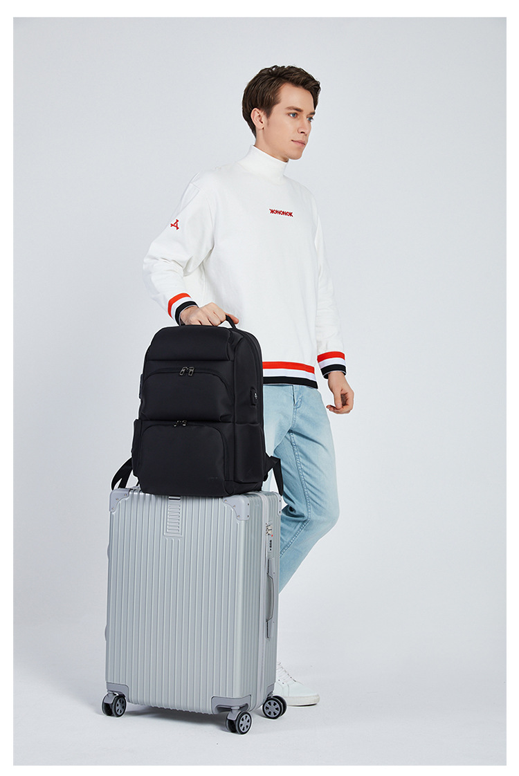 DC CrossBorder New MultiFunction Business Backpack Male USB Large Capacity Computer Bag Gift Student AntiTheft Backpack DC CrossBorder New MultiFunction Business Backpack Male USB Large Capacity Computer Bag Gift Student AntiTheft Backpack