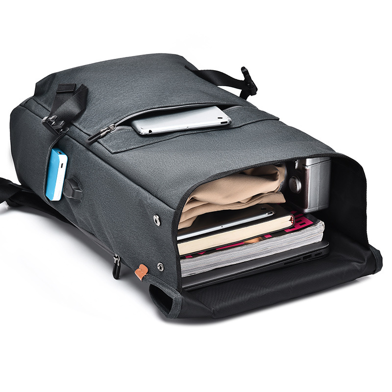 New Backpack Men's Fashion All-Matching Simple Bag 15.6-Inch Computer Backpack Large Capacity Travel Bags Men's and Women's New Backpack Men's Fashion All-Matching Simple Bag 15.6-Inch Computer Backpack Large Capacity Travel Bags Men's and Women's
