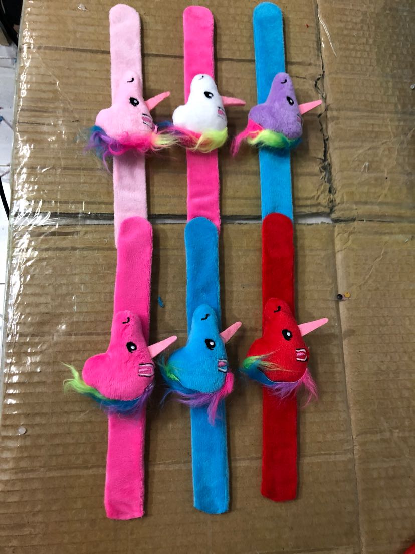 Patting ring plush Patting ring purse children 's animal Patting ring zero wallet Patting ring bracelet children' s wrist watch