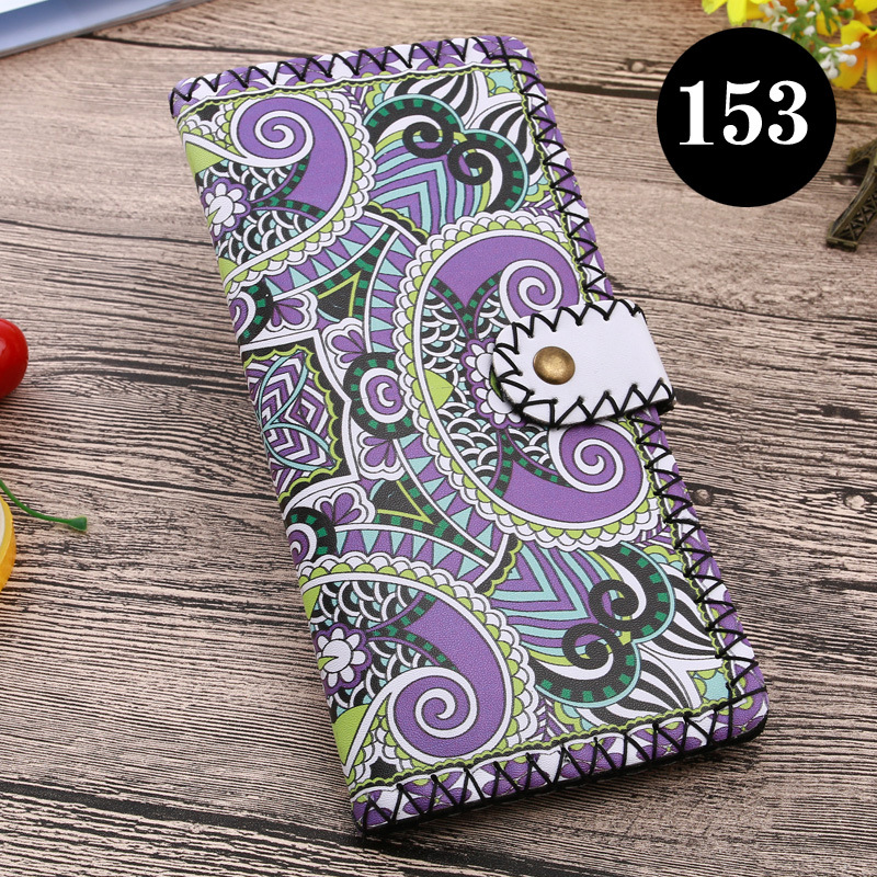  upgraded version of hand - made wallet lady leather cabinet wallet ethnic style hand - made wallet can be customized bag 