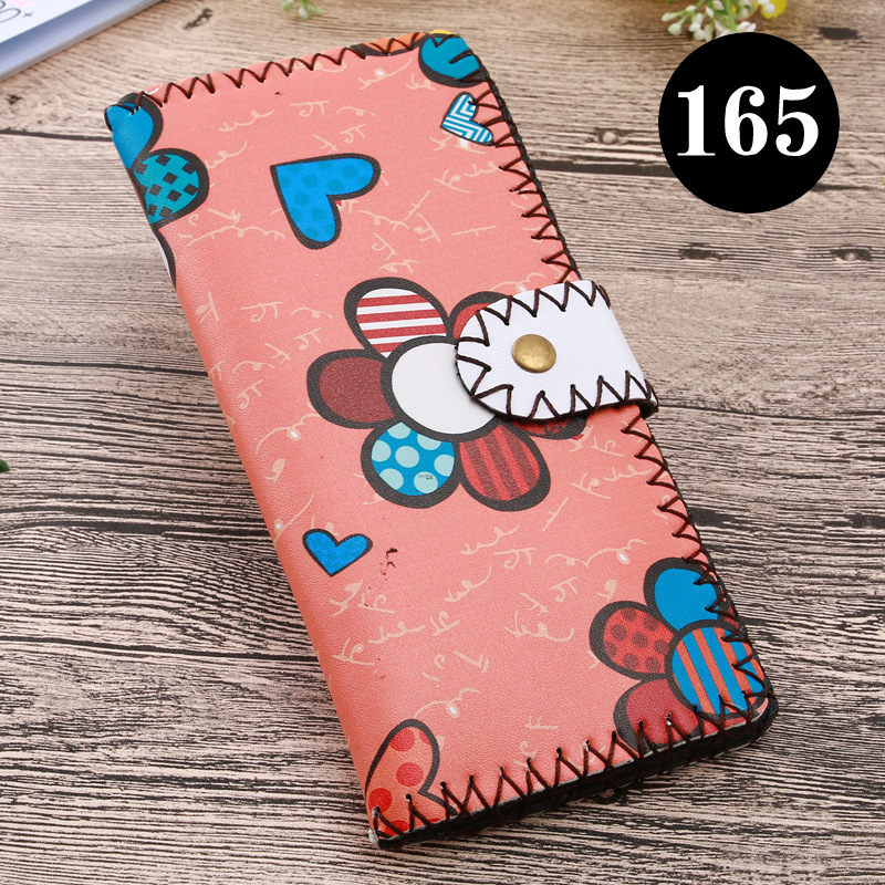  upgraded version of hand - made wallet lady leather cabinet wallet ethnic style hand - made wallet can be customized bag 