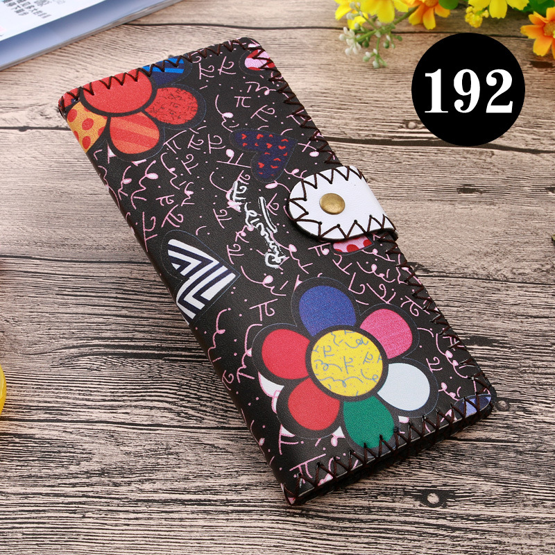  upgraded version of hand - made wallet lady leather cabinet wallet ethnic style hand - made wallet can be customized bag 