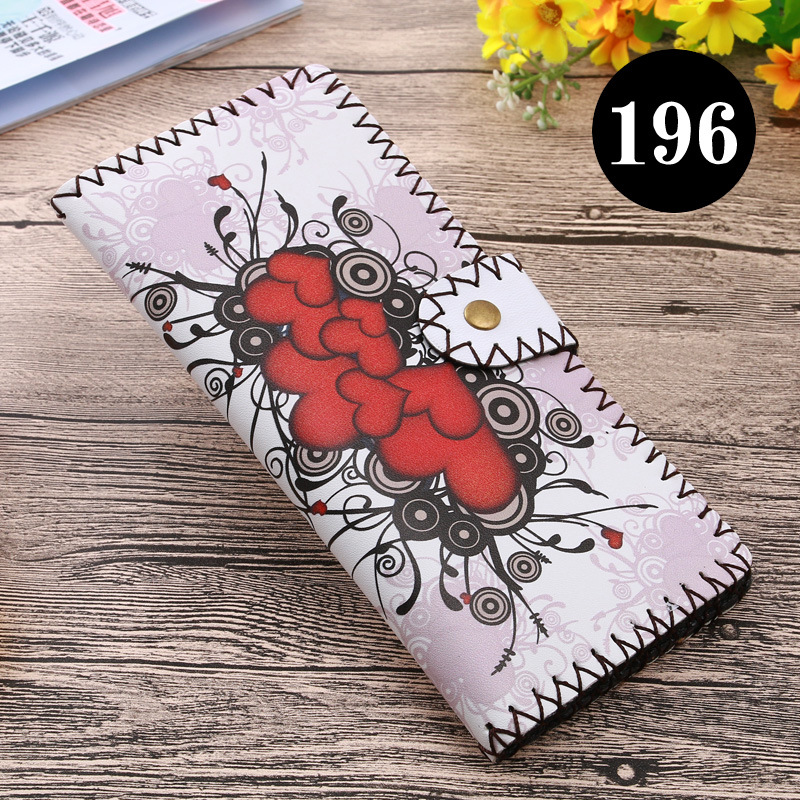  upgraded version of hand - made wallet lady leather cabinet wallet ethnic style hand - made wallet can be customized bag 