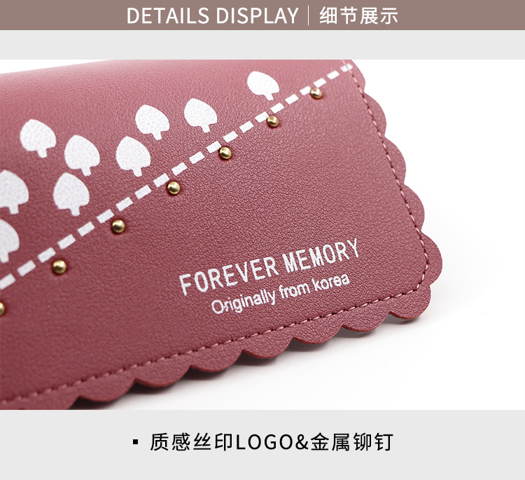 Factory Direct Supply Korean Simple and Sweet Women's Long Wallet Fashion Wallet Coin Purse Clutch Women's Long Wallet Factory Direct Supply Korean Simple and Sweet Women's Long Wallet Fashion Wallet Coin Purse Clutch Women's Long Wallet
