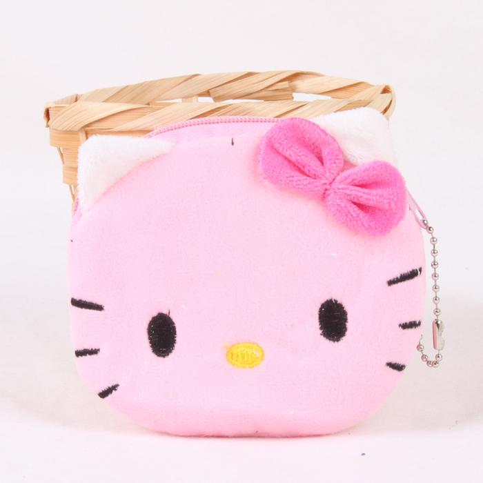 Plush toy cartoon coin purse wallet fashion craft plush package