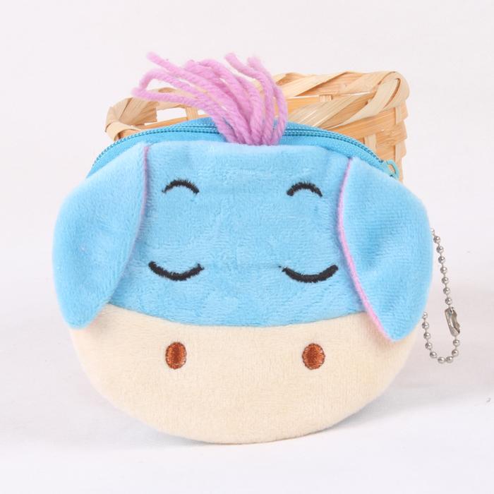 Plush toy cartoon coin purse wallet fashion craft plush package
