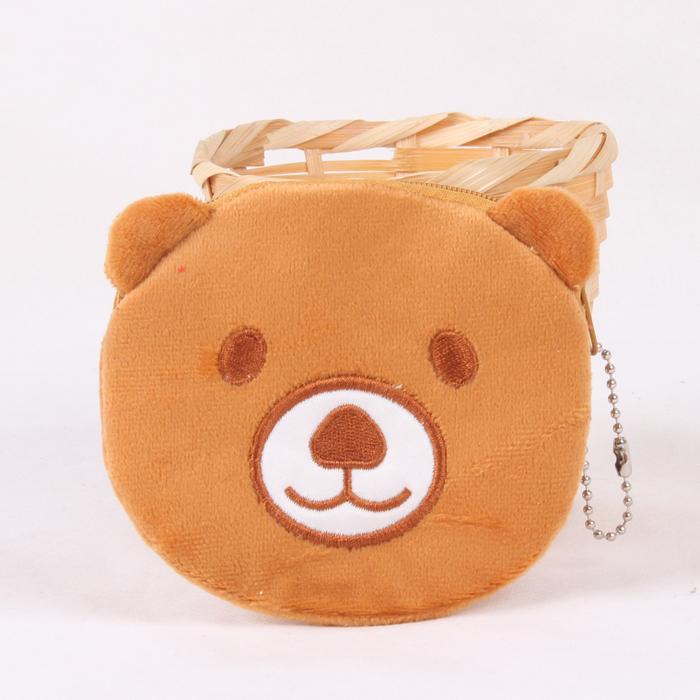 Plush toy cartoon coin purse wallet fashion craft plush package