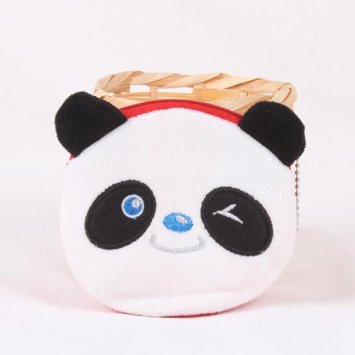 Plush toy cartoon coin purse wallet fashion craft plush package