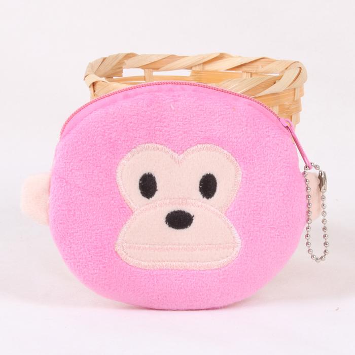 Plush toy cartoon coin purse wallet fashion craft plush package