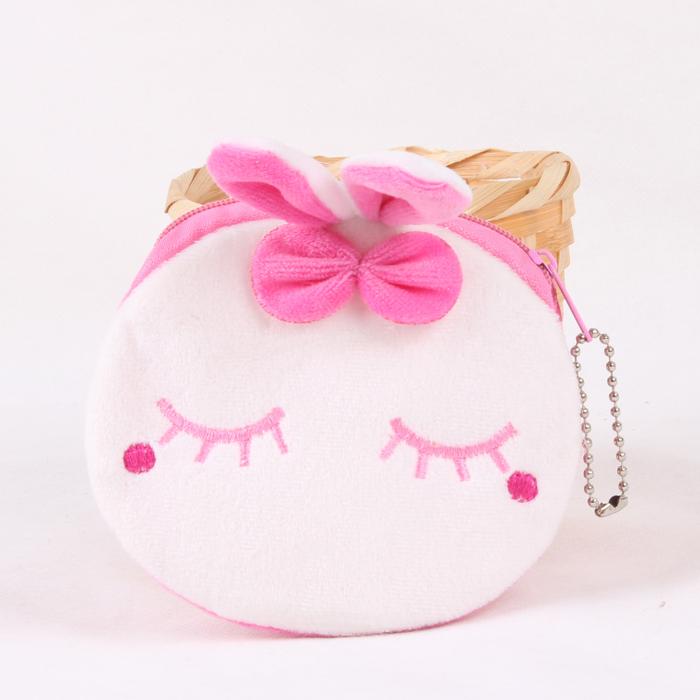 Plush toy cartoon coin purse wallet fashion craft plush package
