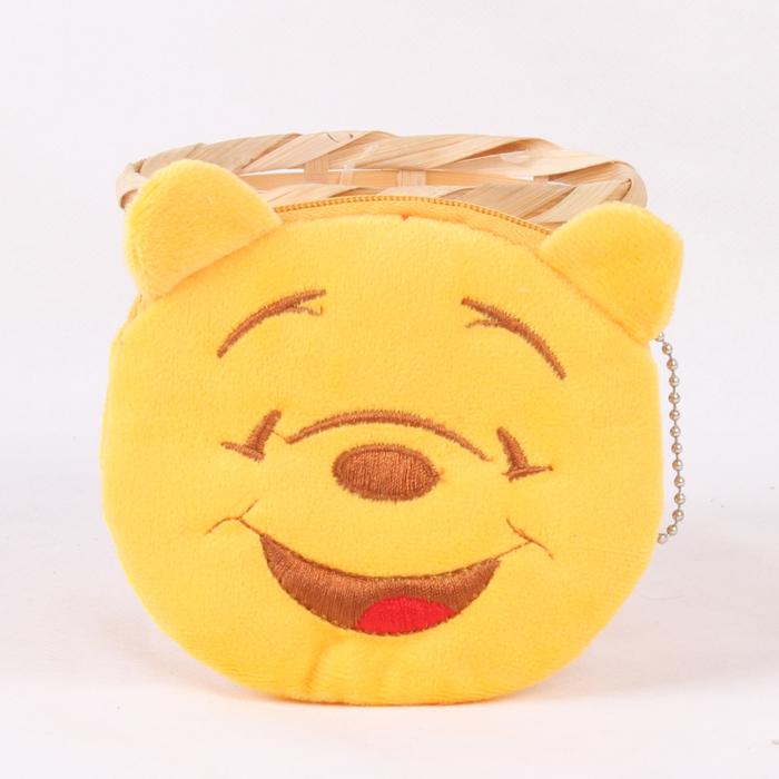 Plush toy cartoon coin purse wallet fashion craft plush package