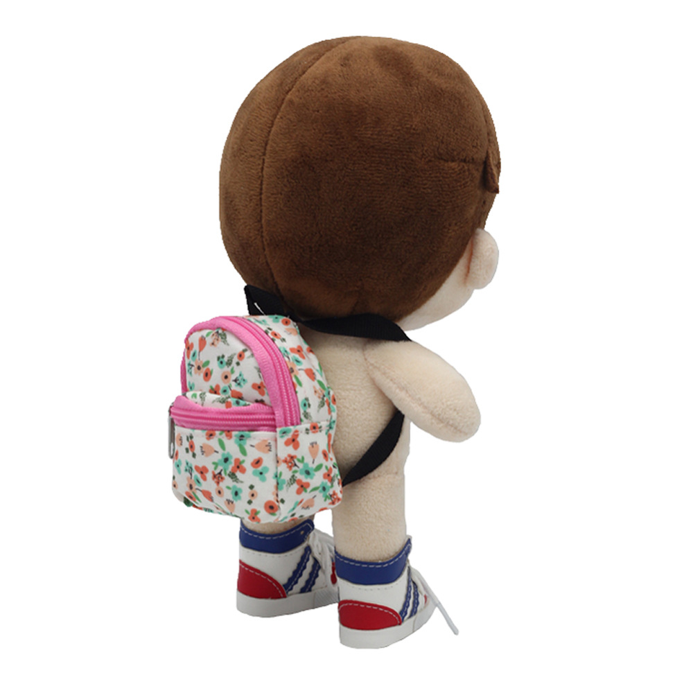 BJD Doll Changing Backpack Blythe Schoolbag Double Layer Zipper Schoolbag Doll Coin Purse Backpack BJD Doll Changing Backpack Blythe Schoolbag Double Layer Zipper Schoolbag Doll Coin Purse Backpack