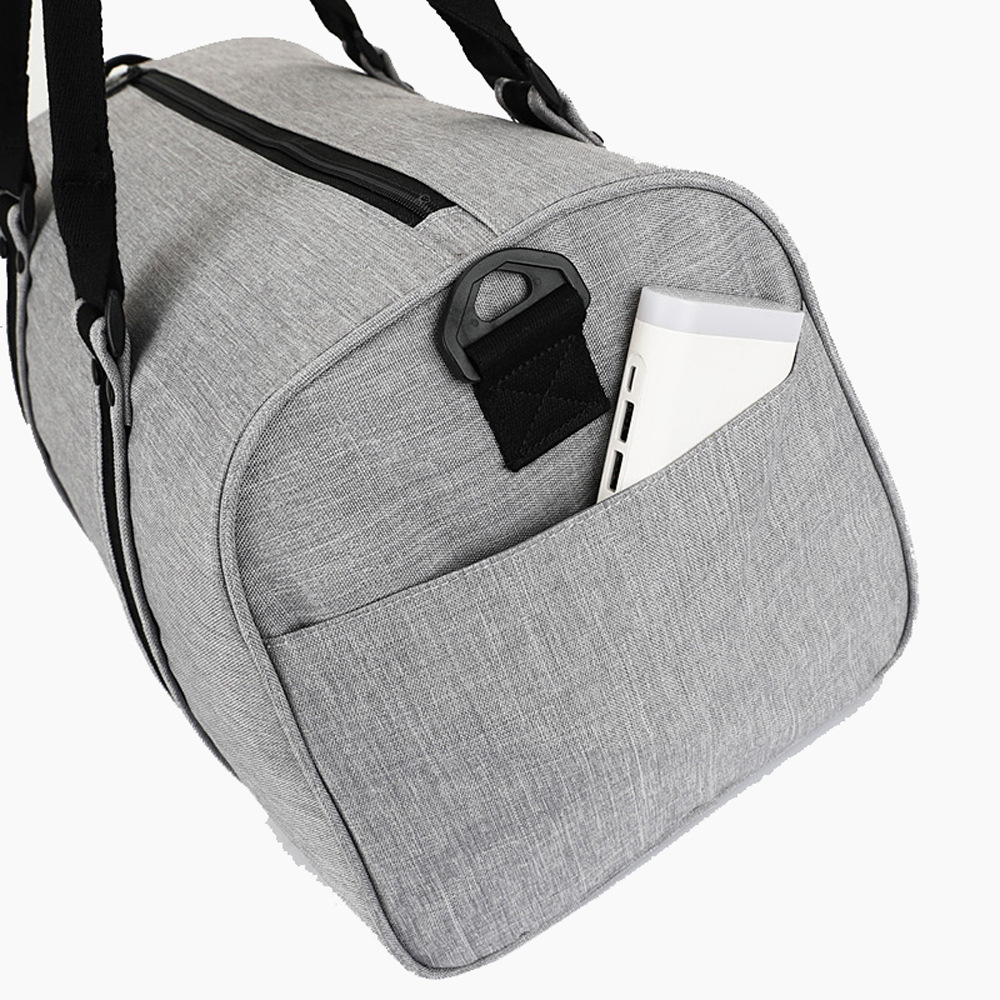 Cross-Border Cylinder Travel Shoulder Bag Crossbody Bag with Shoe Compartments Gym Bag Portable Travel Bag Yoga Sports Bag 8058