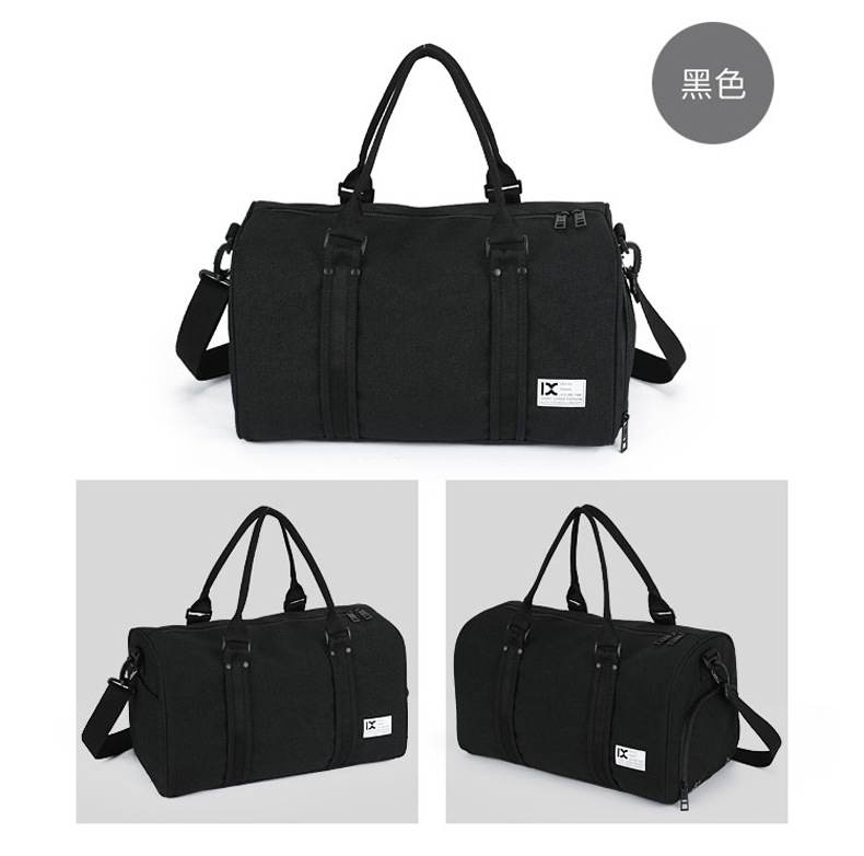 Cross-Border Cylinder Travel Shoulder Bag Crossbody Bag with Shoe Compartments Gym Bag Portable Travel Bag Yoga Sports Bag 8058 Cross-Border Cylinder Travel Shoulder Bag Crossbody Bag with Shoe Compartments Gym Bag Portable Travel Bag Yoga Sports Bag 8058