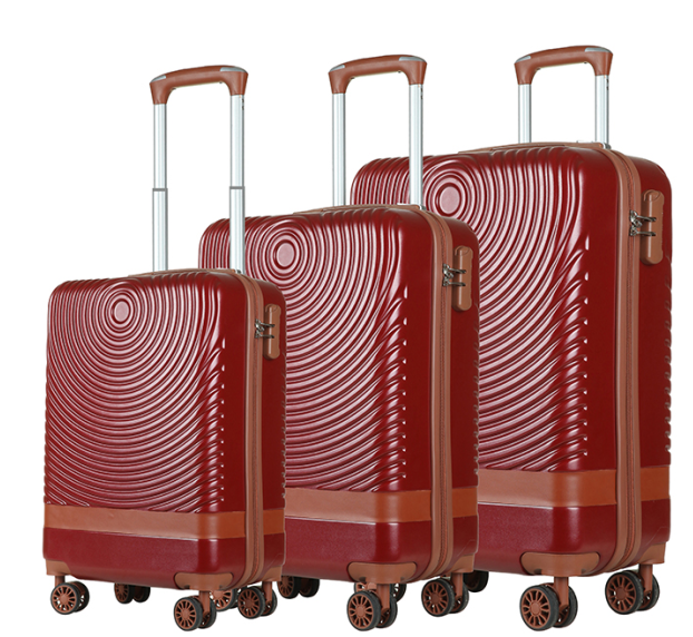 Factory Direct Sales Universal Wheel Luggage Trolley Case Suitcase ABS Material Foreign Trade Wholesale