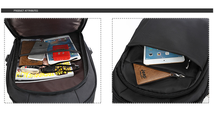 Backpack Solid Color Oxford Cloth Boarding Travel Bag Trolley Luggage 20-Inch Business Computer Backpack Suitcase