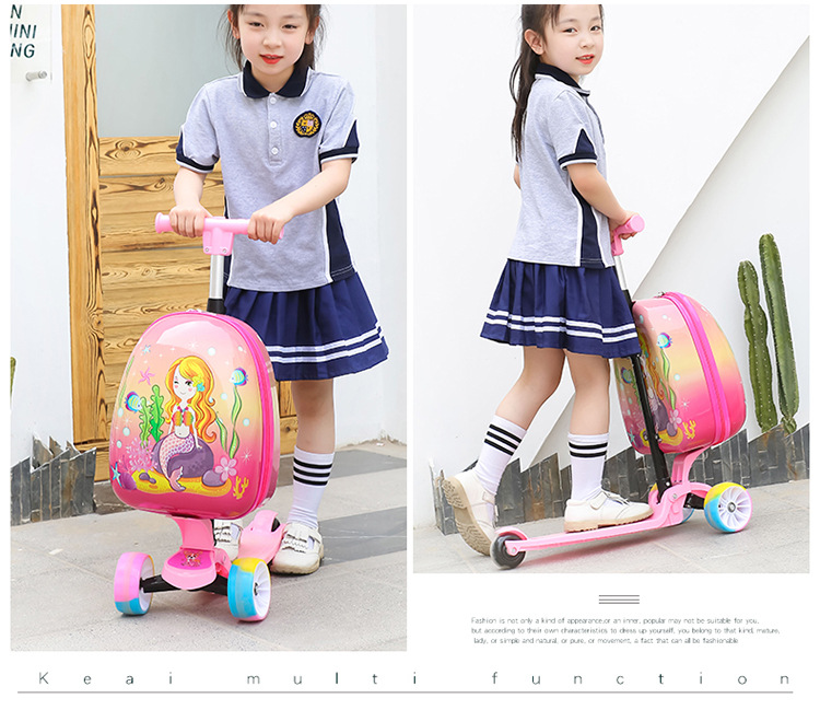 Scooter Toy Luggage Trolley Case Suitcase Boarding Bag Children Suitcase Backpack Backpack Schoolbag School Bag Scooter Toy Luggage Trolley Case Suitcase Boarding Bag Children Suitcase Backpack Backpack Schoolbag School Bag
