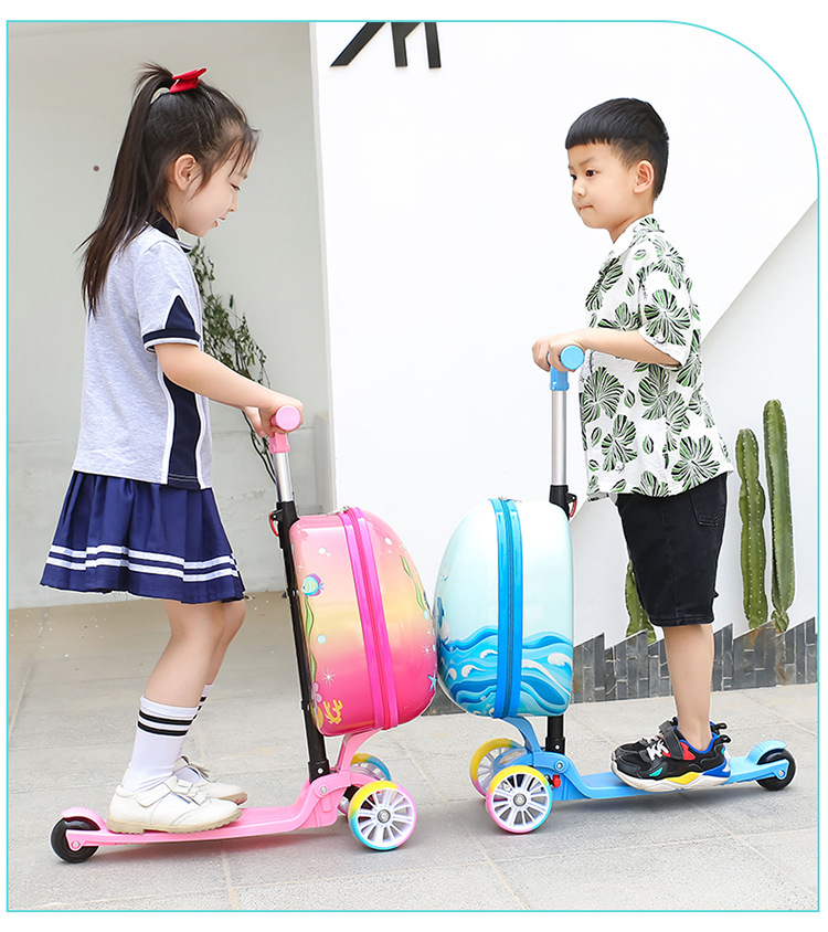 Scooter Toy Luggage Trolley Case Suitcase Boarding Bag Children Suitcase Backpack Backpack Schoolbag School Bag Scooter Toy Luggage Trolley Case Suitcase Boarding Bag Children Suitcase Backpack Backpack Schoolbag School Bag