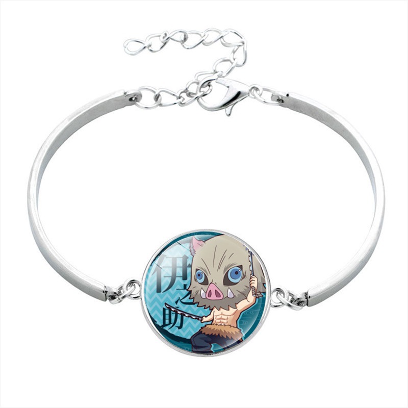 Kimetsu No Yaiba Time Stone Alloy Bangle Bracelet Japanese Classic Anime Peripheral Small Commodity Bracelet Wholesale Kimetsu No Yaiba Time Stone Alloy Bangle Bracelet Japanese Classic Anime Peripheral Small Commodity Bracelet Wholesale