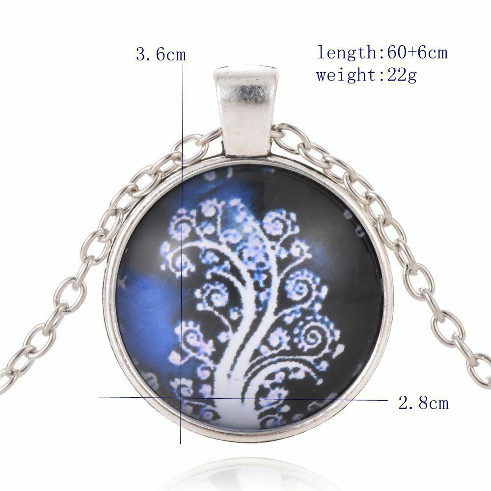 Pendant manufacturers wholesale the Colorful tree of life time gem necklace pendant manufacturers wholesale