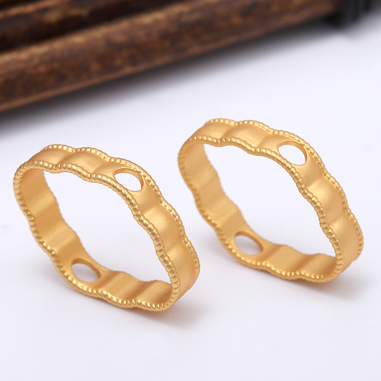 Zhongxing HotSelling New Arrival throughHole Edging Base Support DIY Ornament Accessories Gem Base