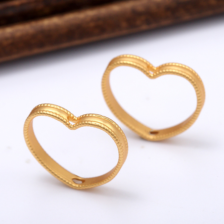 Zhongxing HotSelling New Arrival throughHole Edging Base Support DIY Ornament Accessories Gem Base