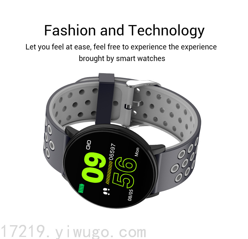 Round W8 Color Screen Smart Bracelet Heart Rate Sleep Pedometer Monitoring Bluetooth Sports Waterproof Bracelet Factory Round W8 Color Screen Smart Bracelet Heart Rate Sleep Pedometer Monitoring Bluetooth Sports Waterproof Bracelet Factory