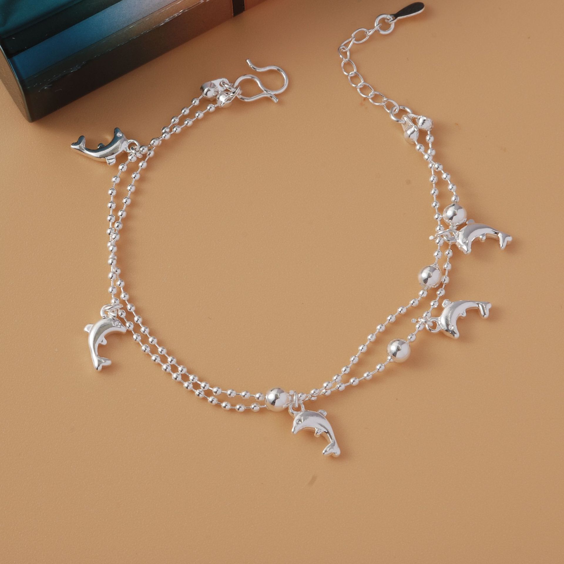 Color-Preserving Student Silver-Plated Bracelet Women's Simple Bracelet Korean Style XINGX Butterfly Ornament Fashion Gift Factory Foreign Trade