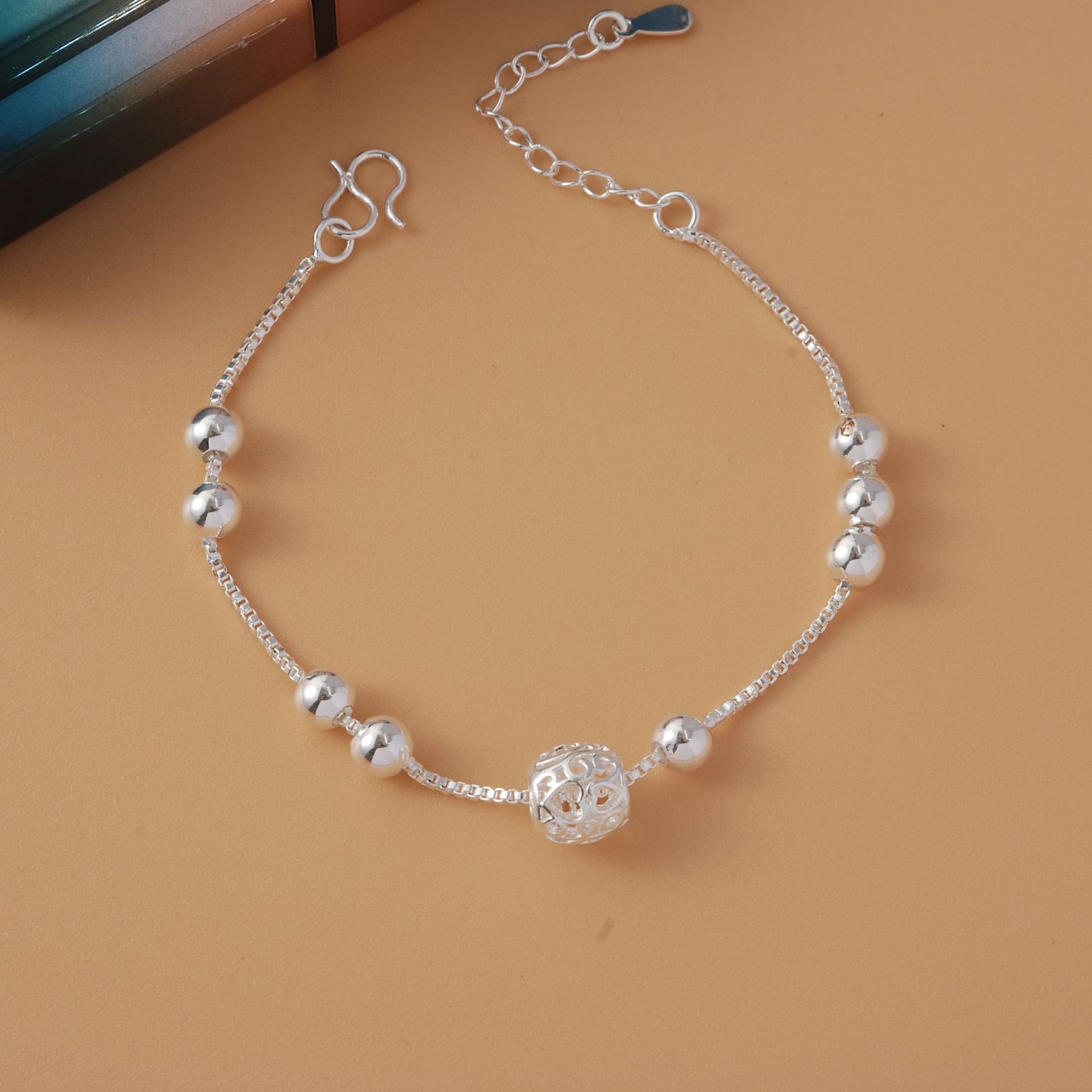 Color-Preserving Student Silver-Plated Bracelet Women's Simple Bracelet Korean Style XINGX Butterfly Ornament Fashion Gift Factory Foreign Trade