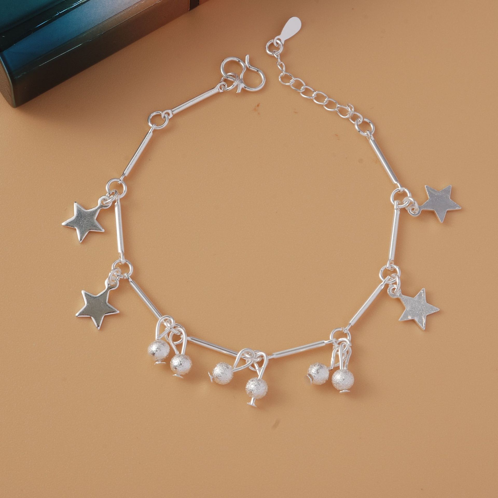 Color-Preserving Student Silver-Plated Bracelet Women's Simple Bracelet Korean Style XINGX Butterfly Ornament Fashion Gift Factory Foreign Trade