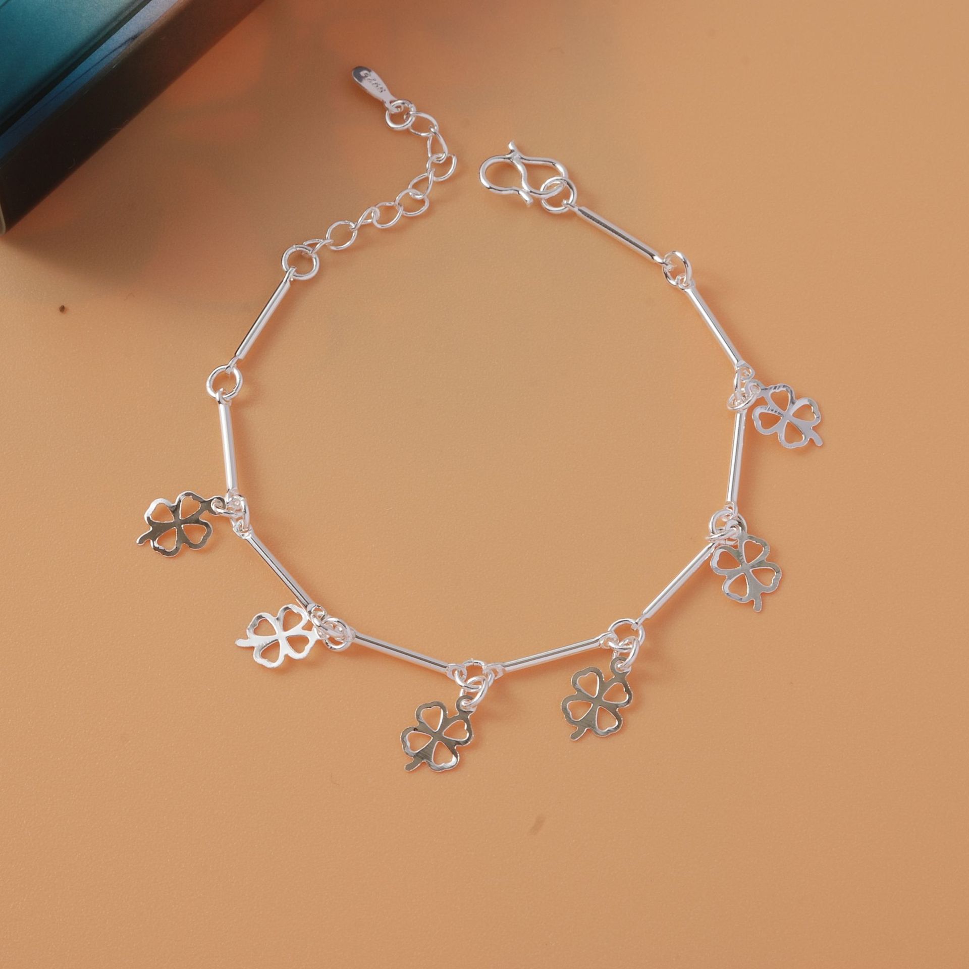 Color-Preserving Student Silver-Plated Bracelet Women's Simple Bracelet Korean Style XINGX Butterfly Ornament Fashion Gift Factory Foreign Trade