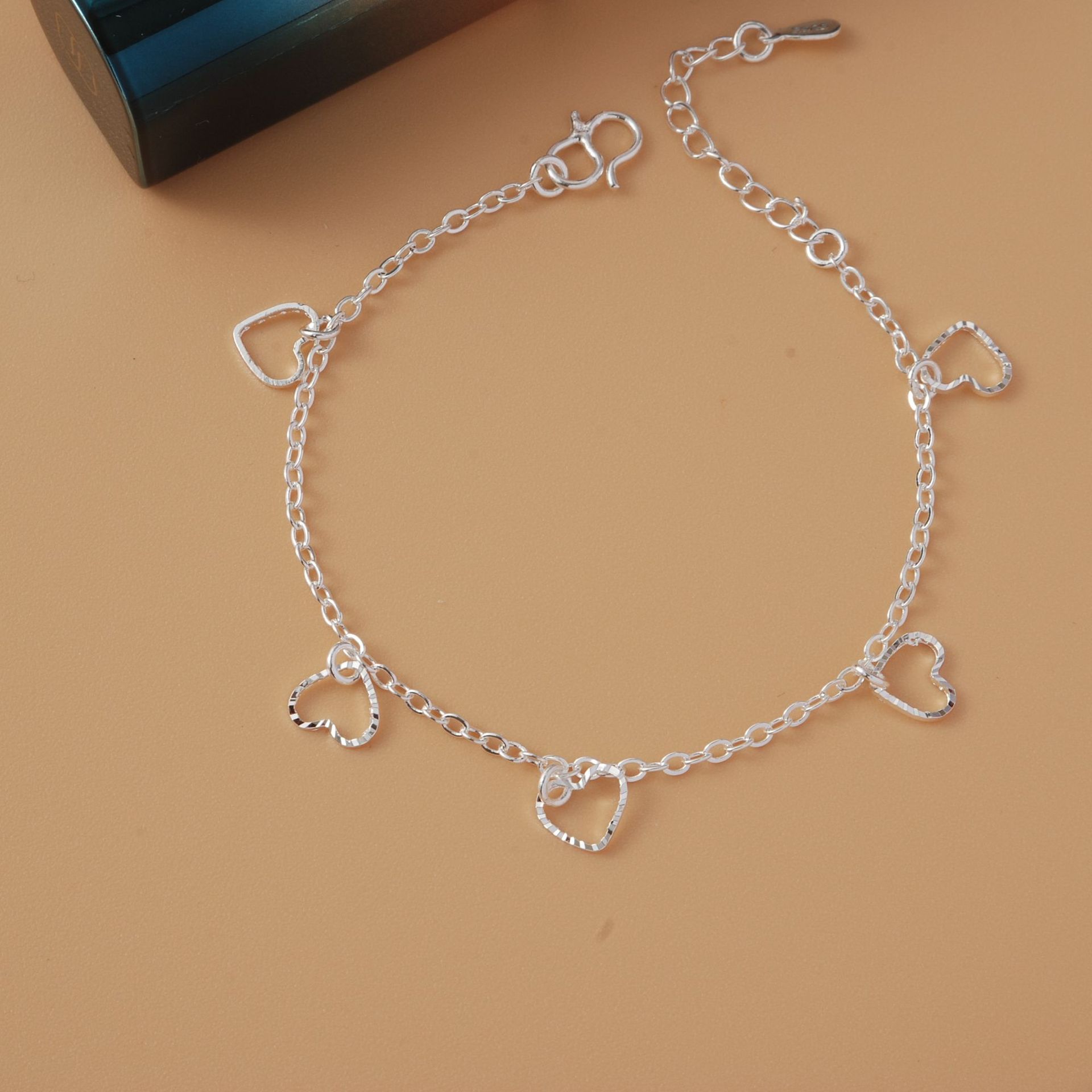 Color-Preserving Student Silver-Plated Bracelet Women's Simple Bracelet Korean Style XINGX Butterfly Ornament Fashion Gift Factory Foreign Trade