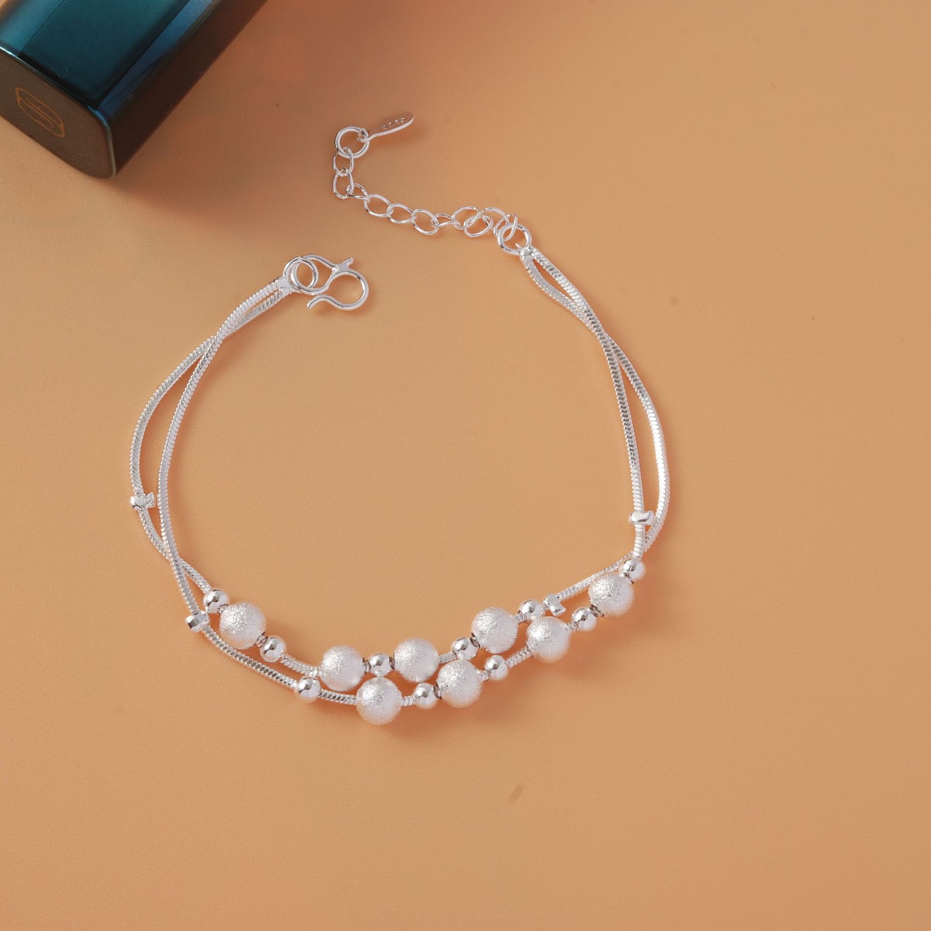 Color-Preserving Student Silver-Plated Bracelet Women's Simple Bracelet Korean Style XINGX Butterfly Ornament Fashion Gift Factory Foreign Trade