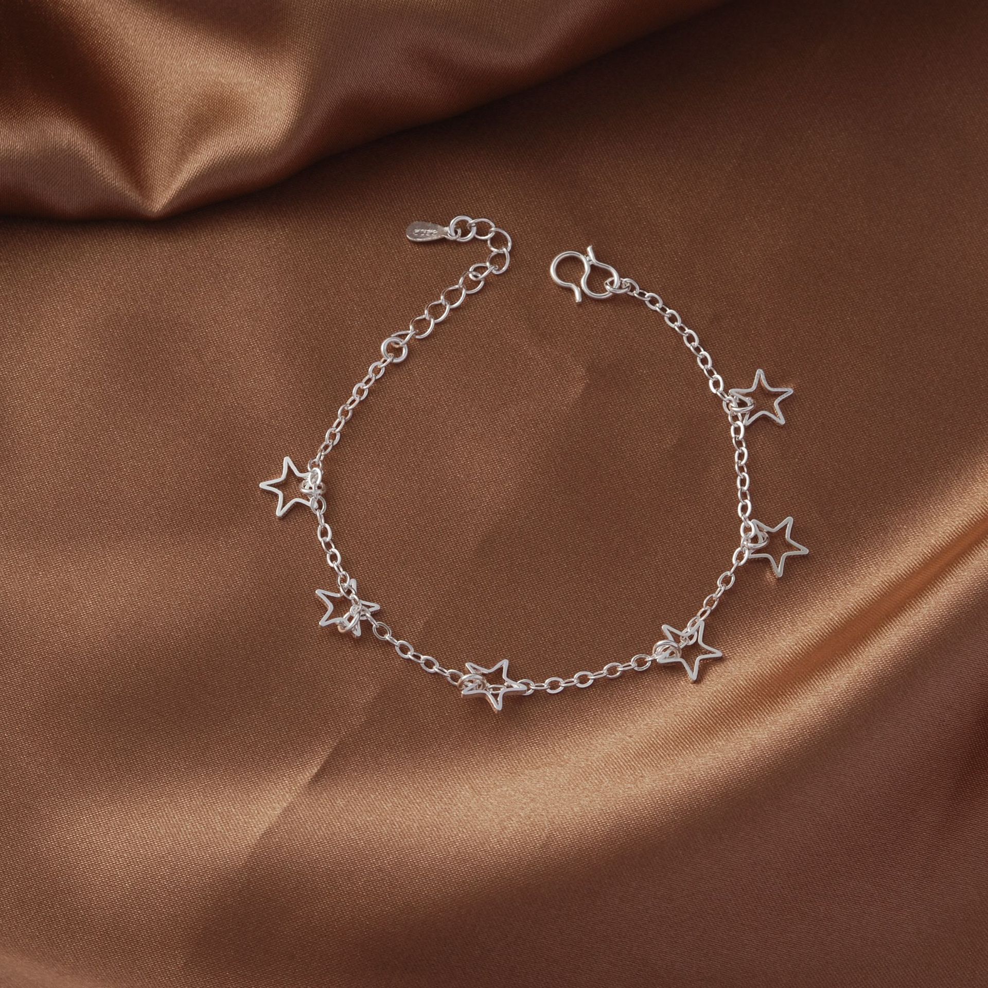 Color-Preserving Student Silver-Plated Bracelet Women's Simple Bracelet Korean Style XINGX Butterfly Ornament Fashion Gift Factory Foreign Trade
