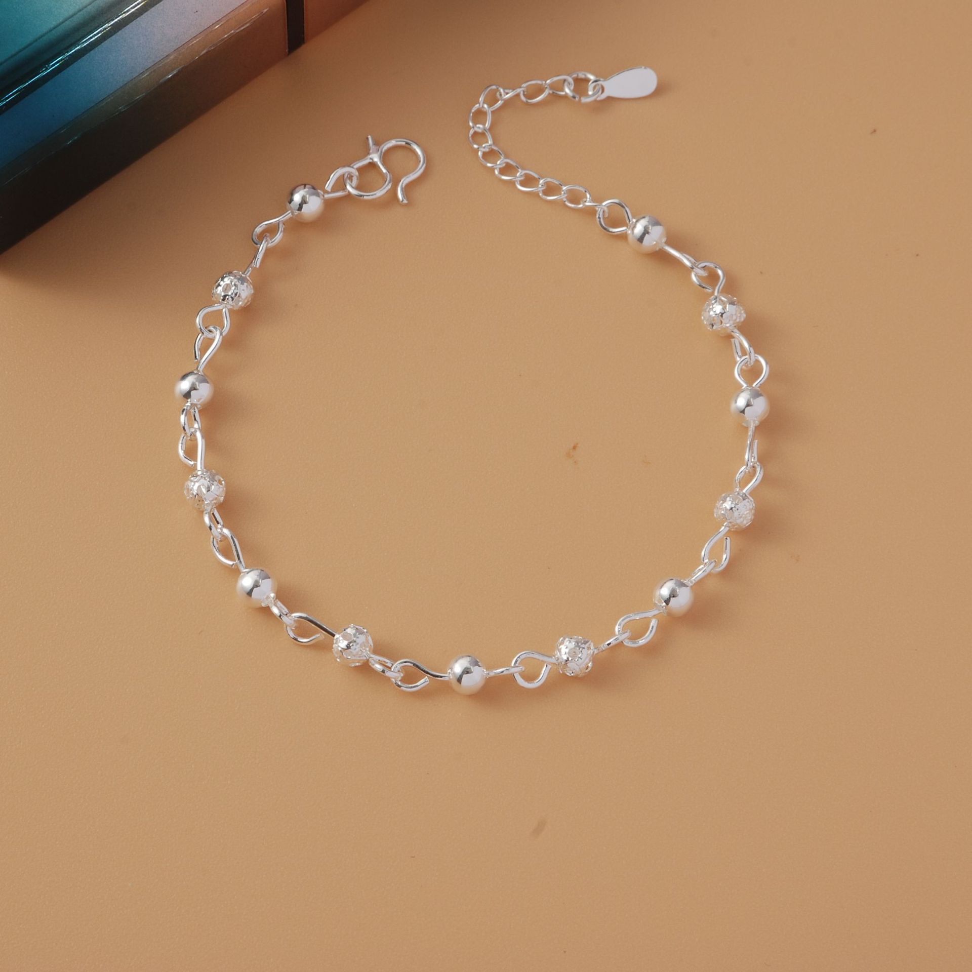Color-Preserving Student Silver-Plated Bracelet Women's Simple Bracelet Korean Style XINGX Butterfly Ornament Fashion Gift Factory Foreign Trade