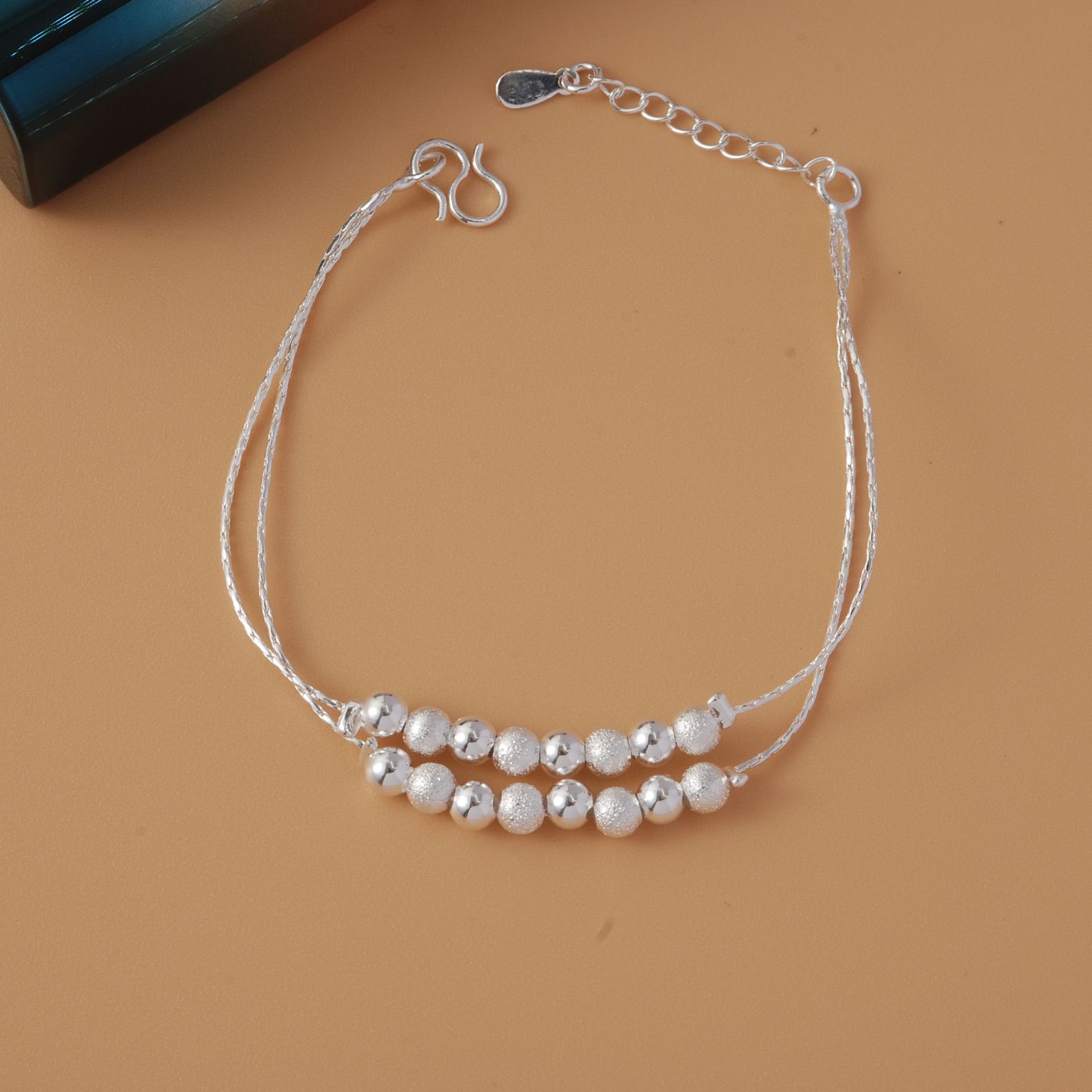 Color-Preserving Student Silver-Plated Bracelet Women's Simple Bracelet Korean Style XINGX Butterfly Ornament Fashion Gift Factory Foreign Trade