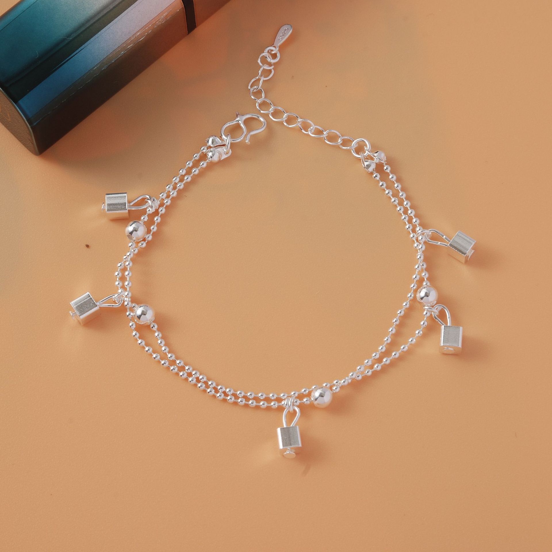 Color-Preserving Student Silver-Plated Bracelet Women's Simple Bracelet Korean Style XINGX Butterfly Ornament Fashion Gift Factory Foreign Trade