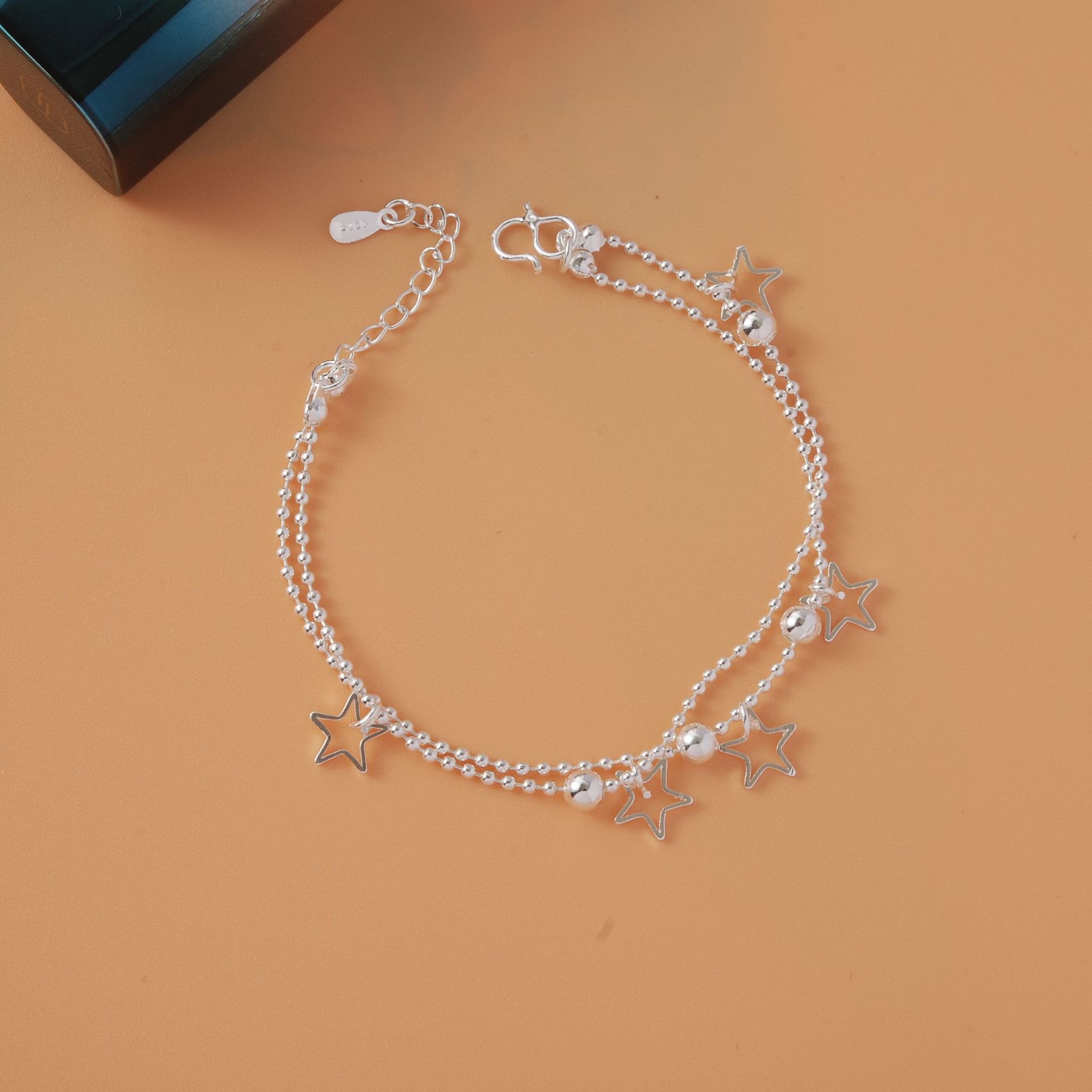 Color-Preserving Student Silver-Plated Bracelet Women's Simple Bracelet Korean Style XINGX Butterfly Ornament Fashion Gift Factory Foreign Trade