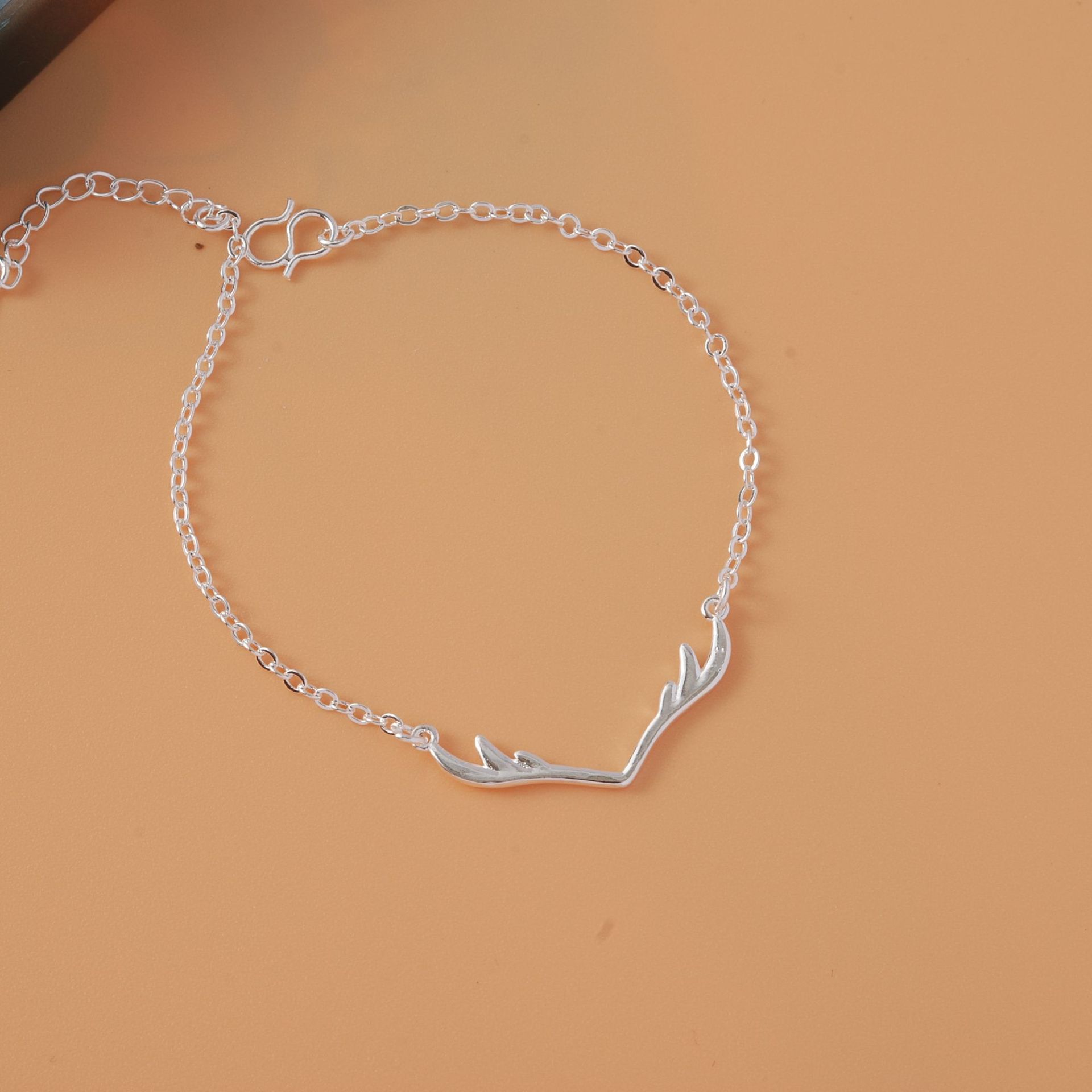 Color-Preserving Student Silver-Plated Bracelet Women's Simple Bracelet Korean Style XINGX Butterfly Ornament Fashion Gift Factory Foreign Trade