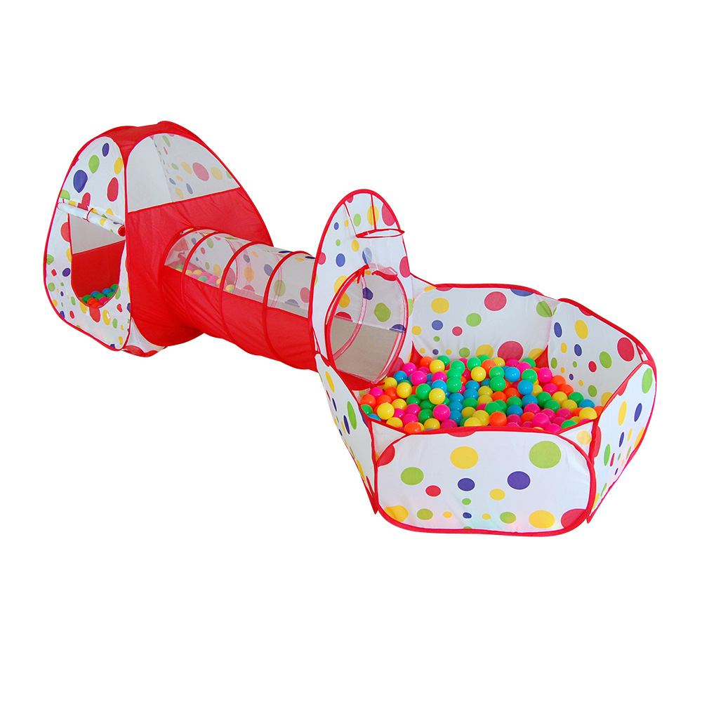 Giant children's tent three-in-one folding Game Room Crawl tunnel can shoot bobo Ocean ball pool Giant children's tent three-in-one folding Game Room Crawl tunnel can shoot bobo Ocean ball pool