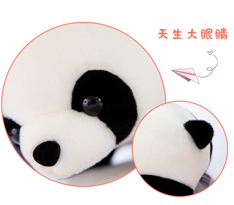 Simulation Giant Panda Doll Stuffed Doll Factory Wholesale Cute Animal Doll Custom Logo Simulation Giant Panda Doll Stuffed Doll Factory Wholesale Cute Animal Doll Custom Logo