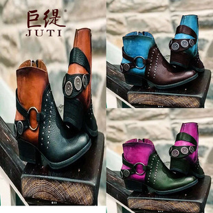 2020 Giant Ti Whole Independent Station Wish Foreign Trade Large Size High Heel Denim Tube Women's Boots 2020 Giant Ti Whole Independent Station Wish Foreign Trade Large Size High Heel Denim Tube Women's Boots