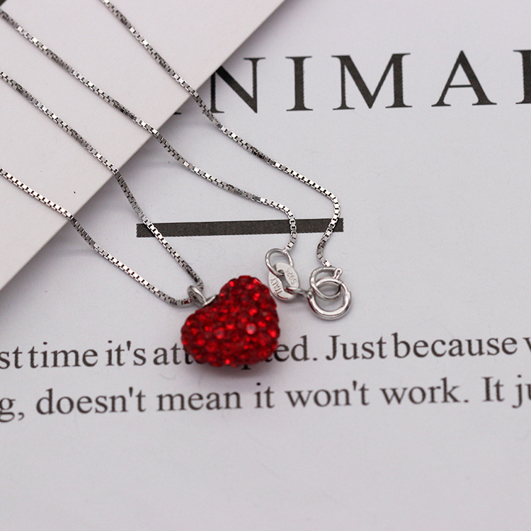 S925 pure silver plated platinum use garnet goldfish necklace simple and stylish valentine 's day gift popular in Chesapeake and Japan S925 pure silver plated platinum use garnet goldfish necklace simple and stylish valentine 's day gift popular in Chesapeake and Japan