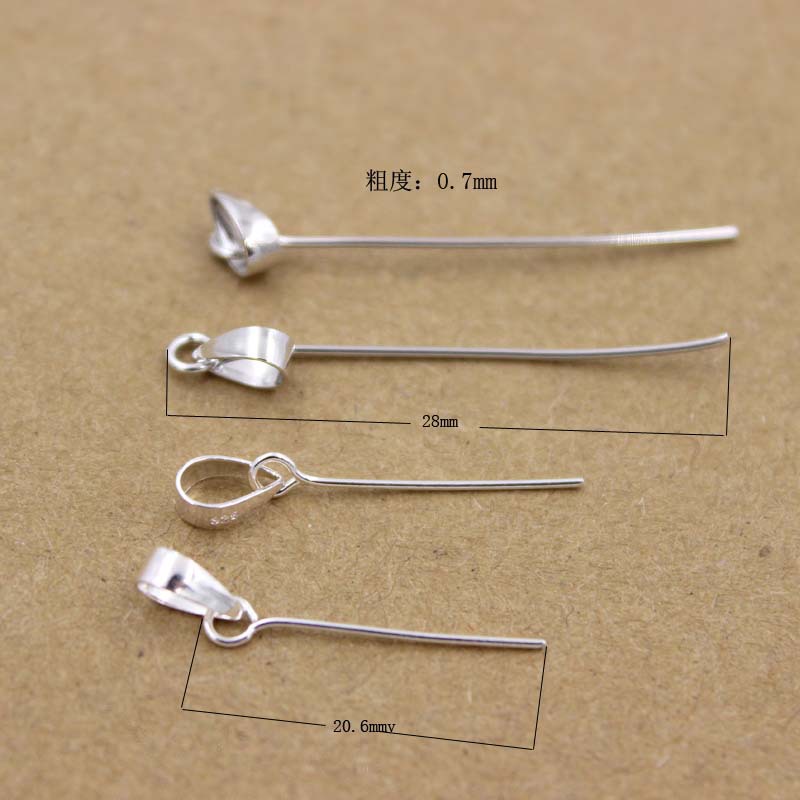 Silver S925Diy Thai silver accessories DIY925 sterling silver accessories garnet accessories wholesale Silver S925Diy Thai silver accessories DIY925 sterling silver accessories garnet accessories wholesale