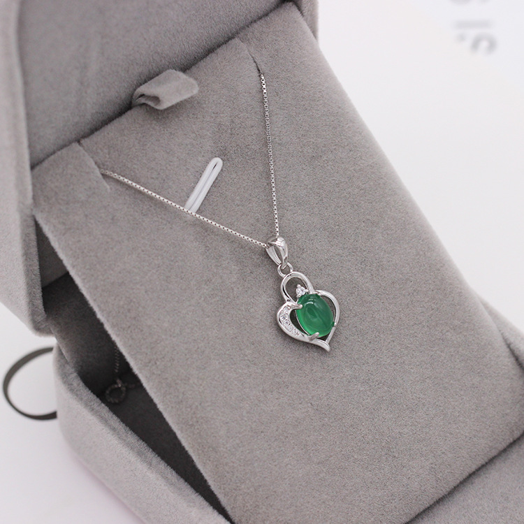 S925 pure silver plated platinum use garnet goldfish necklace simple and stylish valentine 's day gift popular in Chesapeake and Japan S925 pure silver plated platinum use garnet goldfish necklace simple and stylish valentine 's day gift popular in Chesapeake and Japan