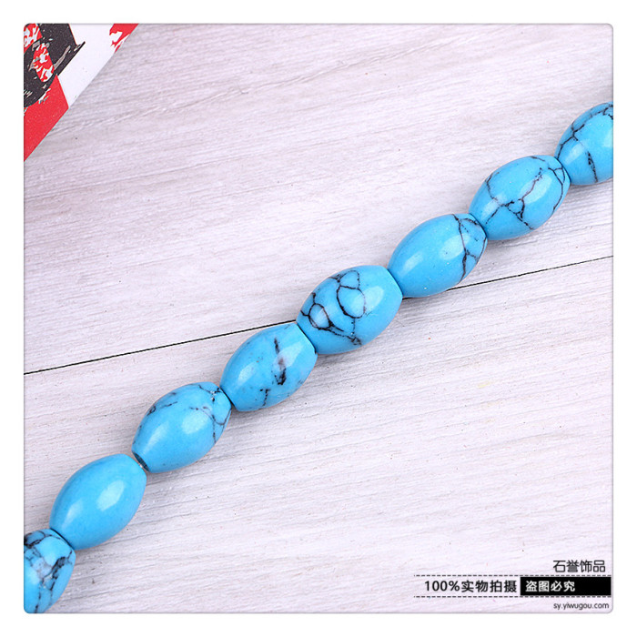Songshi diy beading bead string hand chain turquoise beads necklace beads of beads